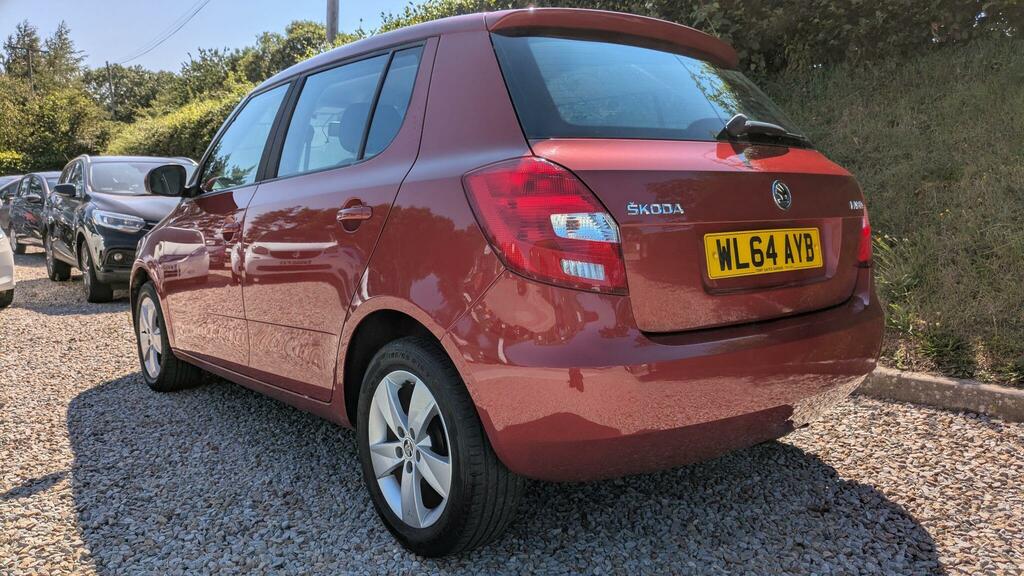 Skoda Fabia Se Red #4