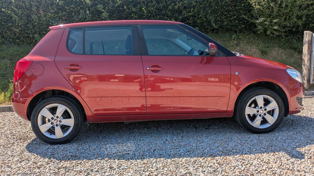 Skoda Fabia Se Red #2