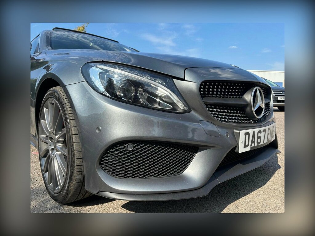 Mercedes-Benz C Class 2.0 C200 Sport Saloon G-tronic Euro 6 White #45