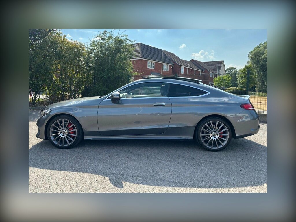 Mercedes-Benz C Class 2.0 C200 Amg Line Premium G-tronic Euro 6 Ss Grey #2