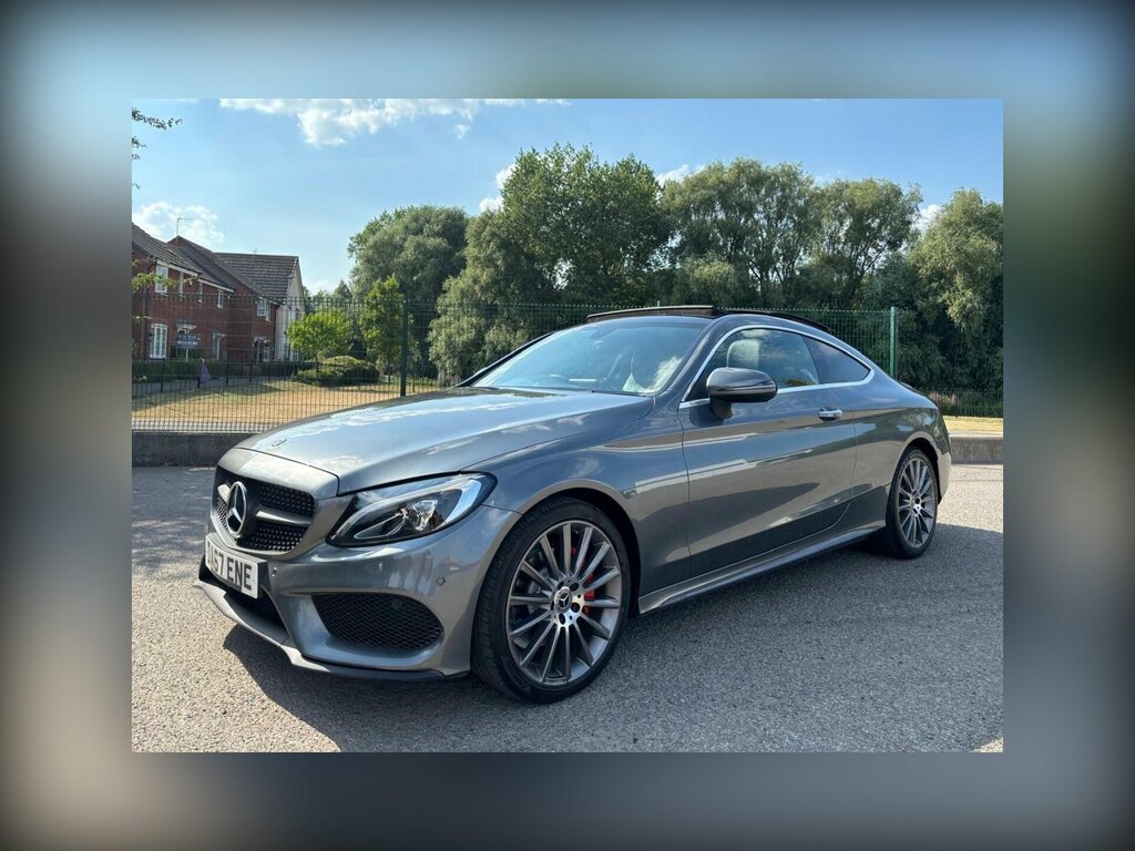 Mercedes-Benz C Class 2.0 C200 Amg Line Premium G-tronic Euro 6 Ss Grey
