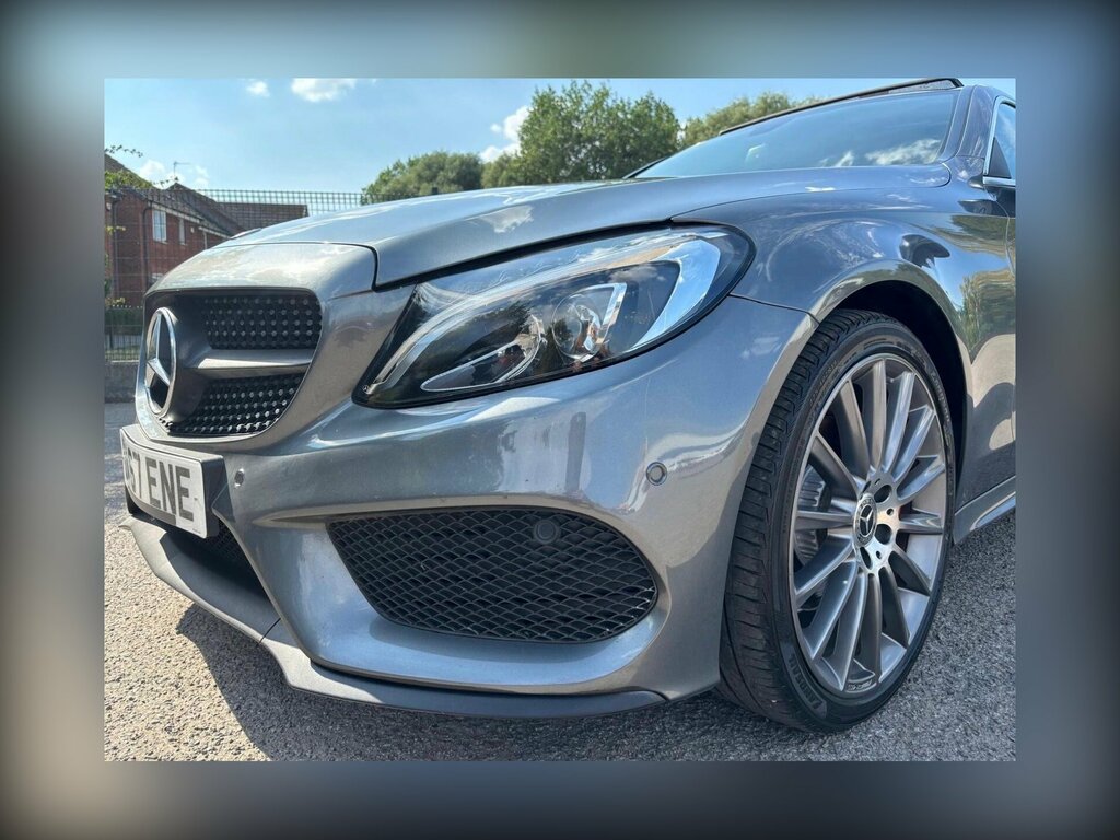 Mercedes-Benz C Class 2.0 C200 Sport Saloon G-tronic Euro 6 White #47