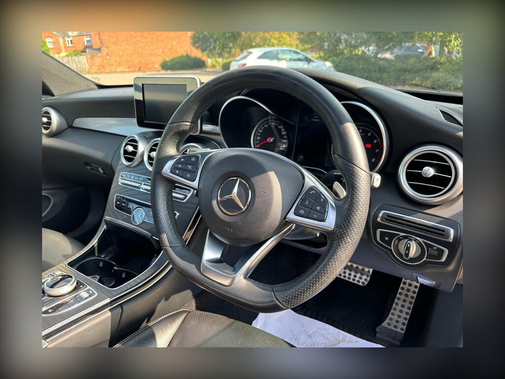 Mercedes-Benz C Class 2.0 C200 Sport Saloon G-tronic Euro 6 White #39