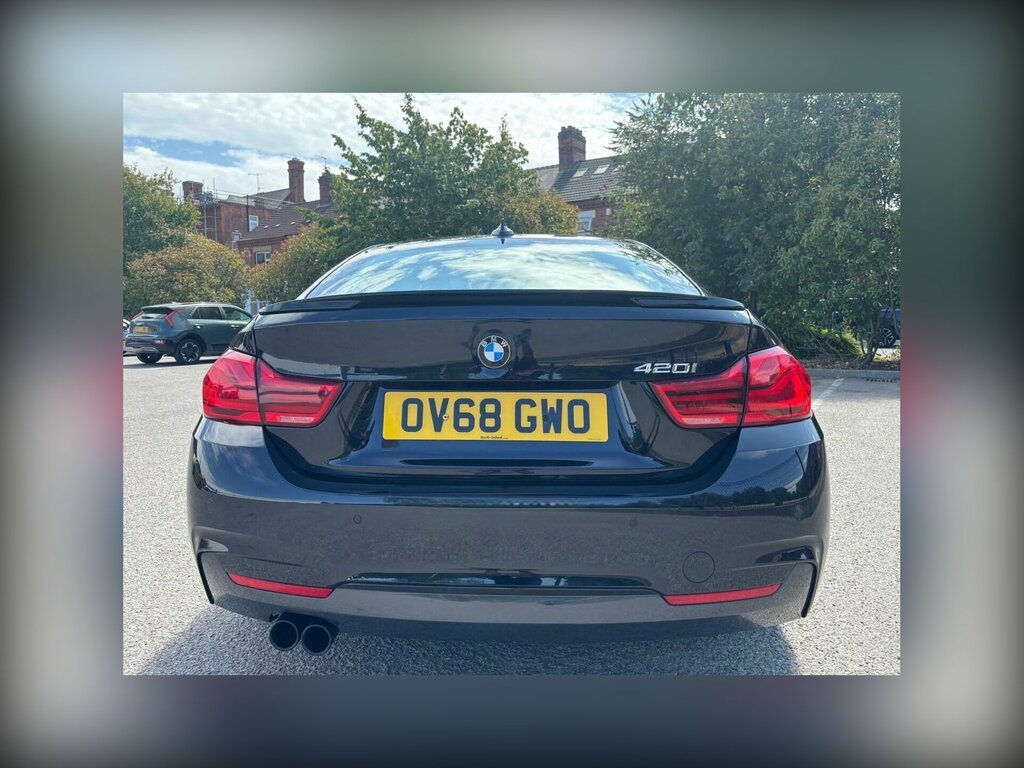 BMW 4 Series Gran Coupe 3L M Sport Black #14