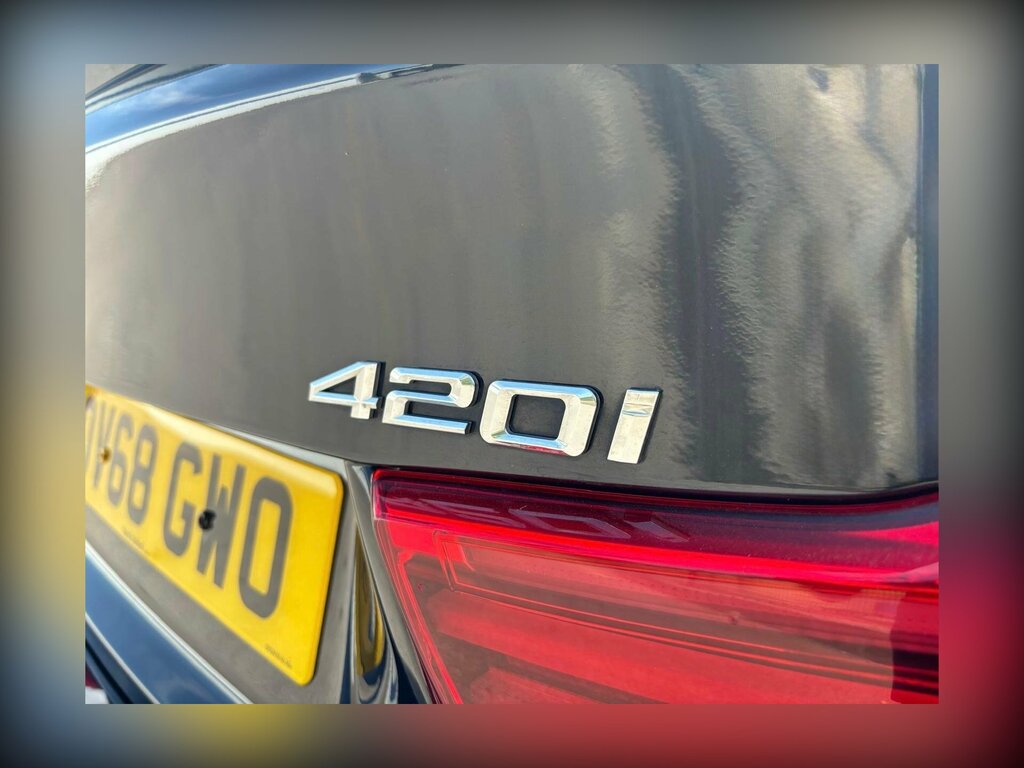 BMW 4 Series Gran Coupe 3L M Sport Black #48