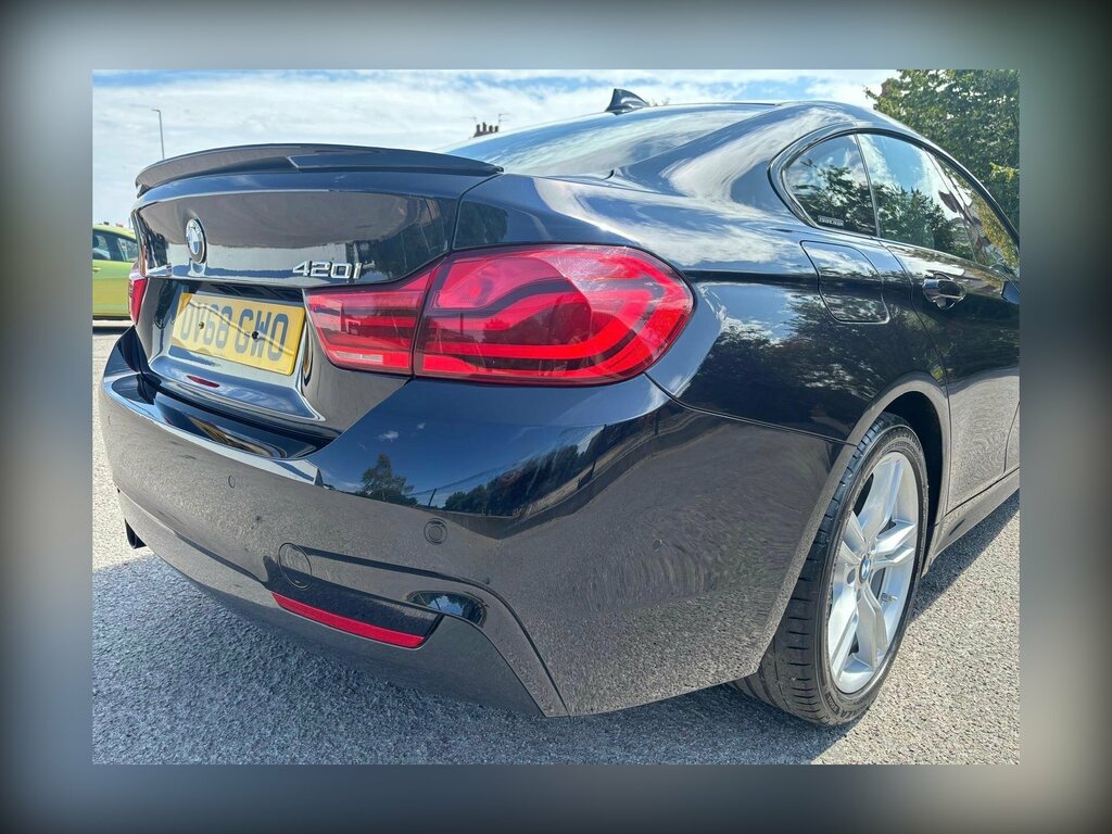 BMW 4 Series Gran Coupe 3L M Sport Black #16