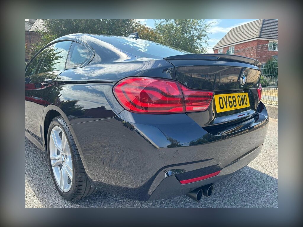 BMW 4 Series Gran Coupe 3L M Sport Black #13