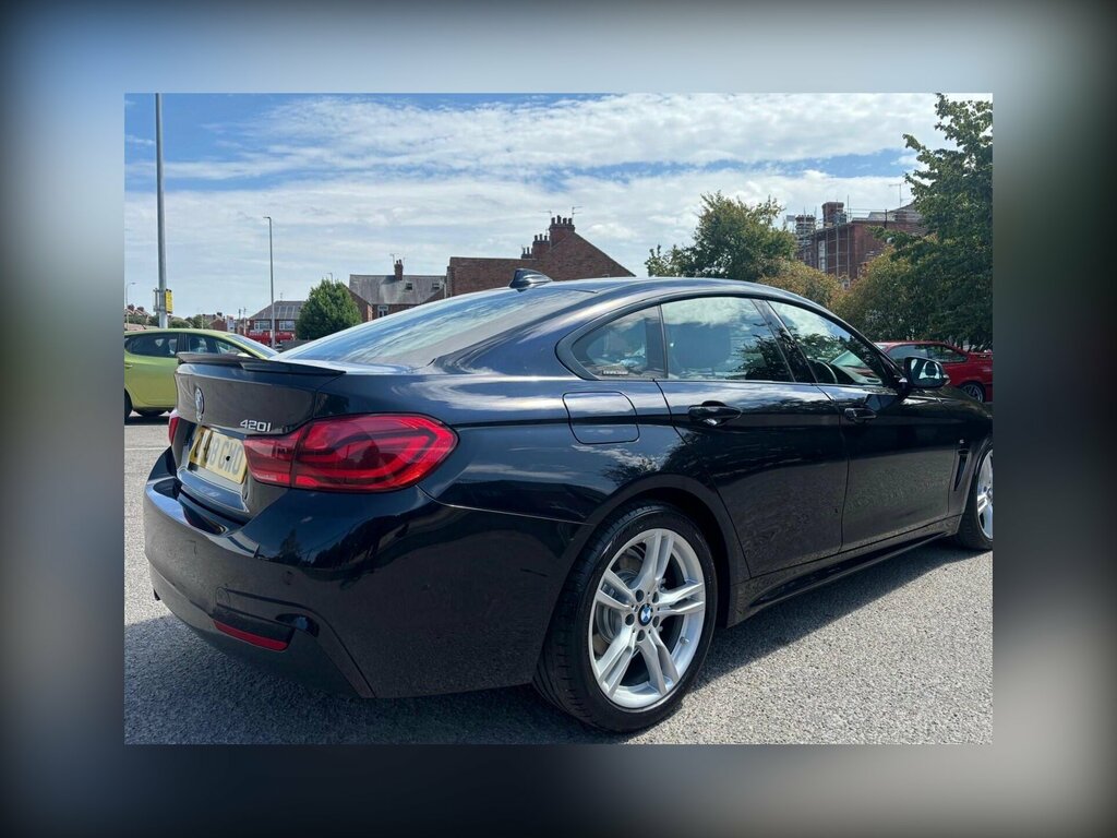 BMW 4 Series Gran Coupe 3L M Sport Black #17