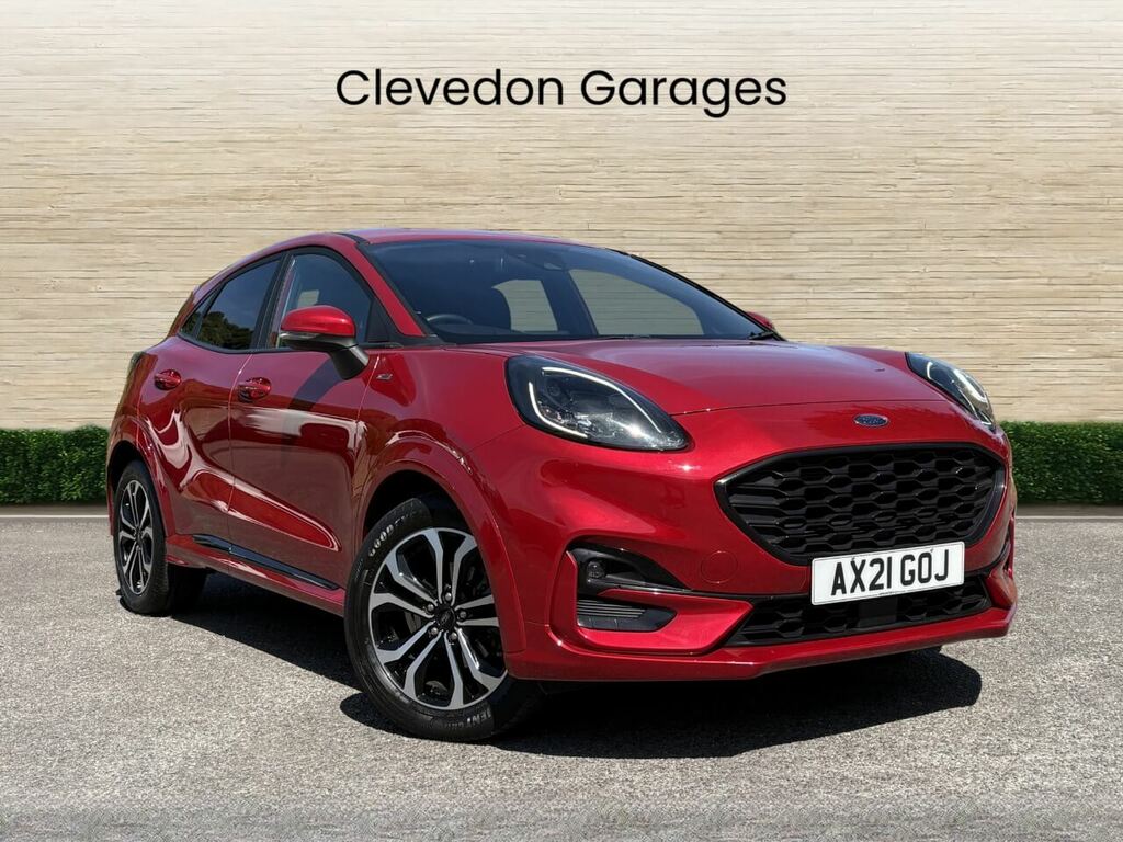 Ford Puma 1.0T Ecoboost Mhev St-line Suv E Red