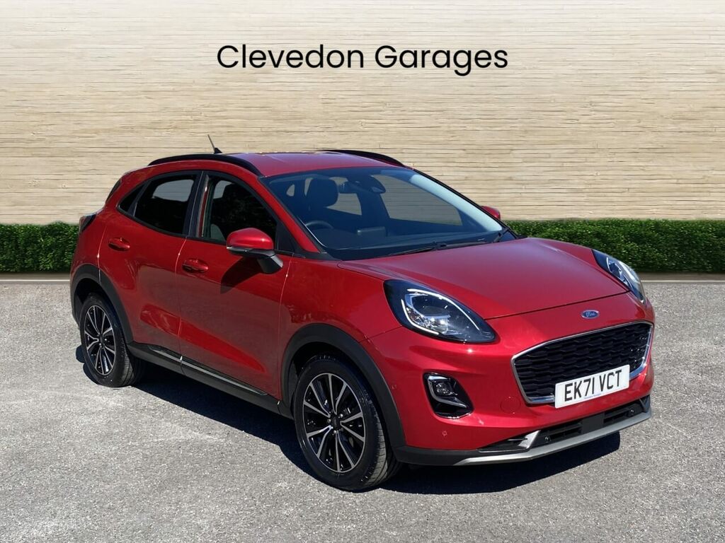Ford Puma 1.0T Ecoboost Mhev Titanium Suv Dct Eur Red #2