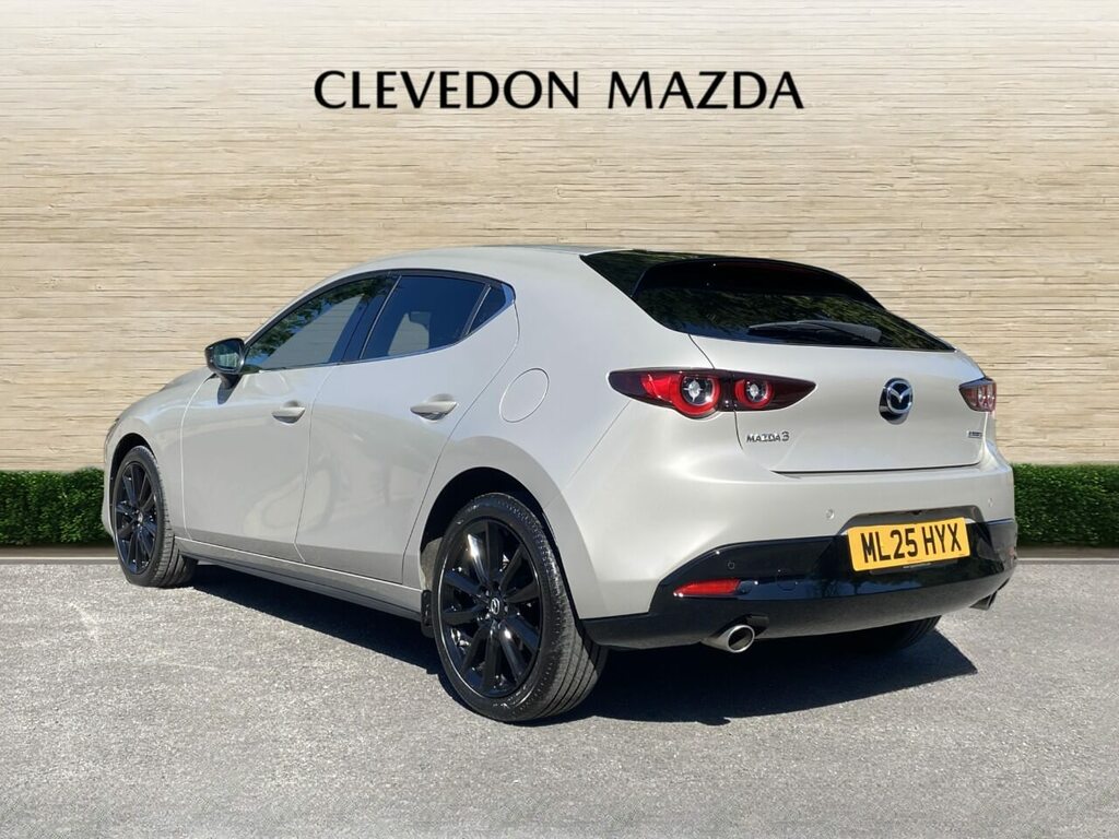 Mazda 3 2.5 E-skyactiv-g Mhev Homura Hatchback Silver #4
