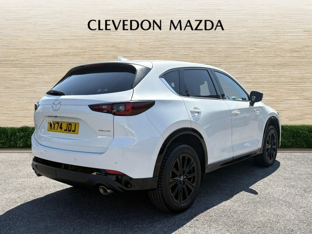 Mazda CX-5 2.0 E-skyactiv G Mhev Homura Suv White #5