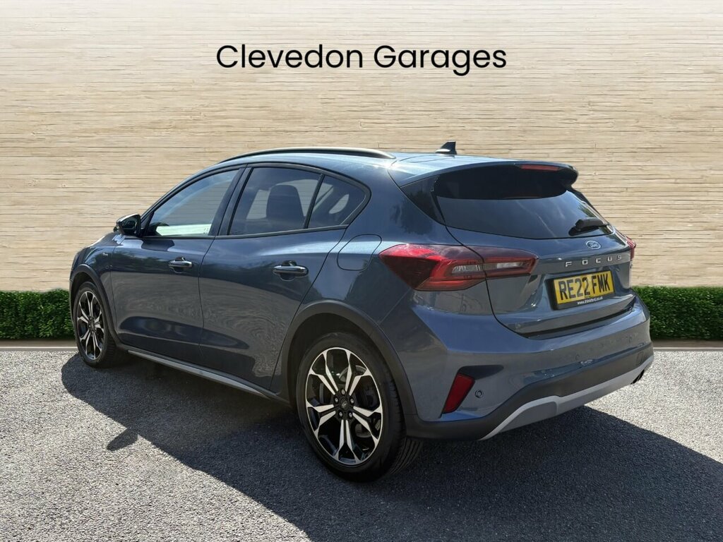 Ford Focus 1.0T Ecoboost Mhev Active Vignale Hatchback Pe RE22FMK Blue #4
