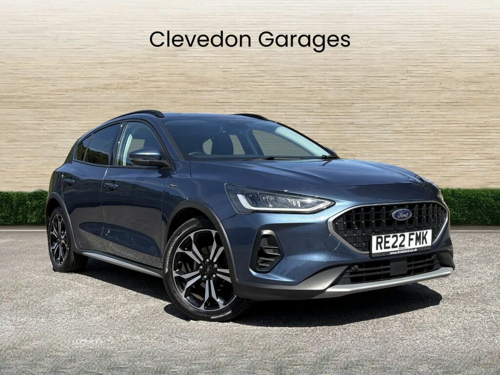 Ford Focus 1.0T Ecoboost Mhev Active Vignale Hatchback Pe RE22FMK Blue