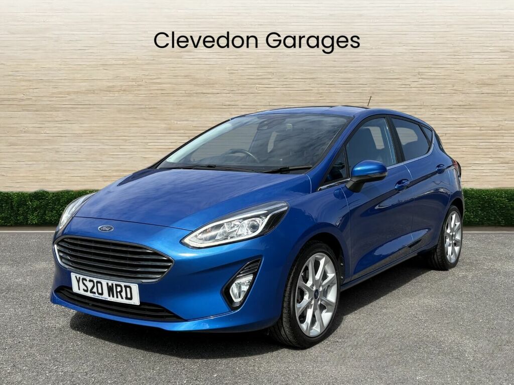 Ford Fiesta 1.0T Ecoboost Gpf Titanium X Hatchback YS20WRD Blue #2