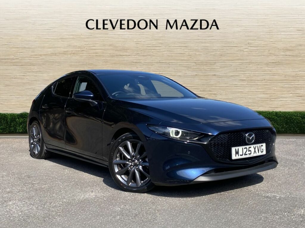 Mazda 3 2.5 E-skyactiv-g Mhev Exclusive-line Hatchback Blue