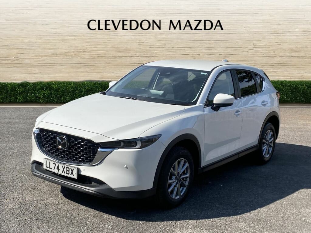 Mazda CX-5 2.0 E-skyactiv G Mhev Centre-line Suv M White #3