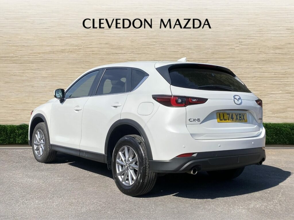 Mazda CX-5 2.0 E-skyactiv G Mhev Centre-line Suv M White #4