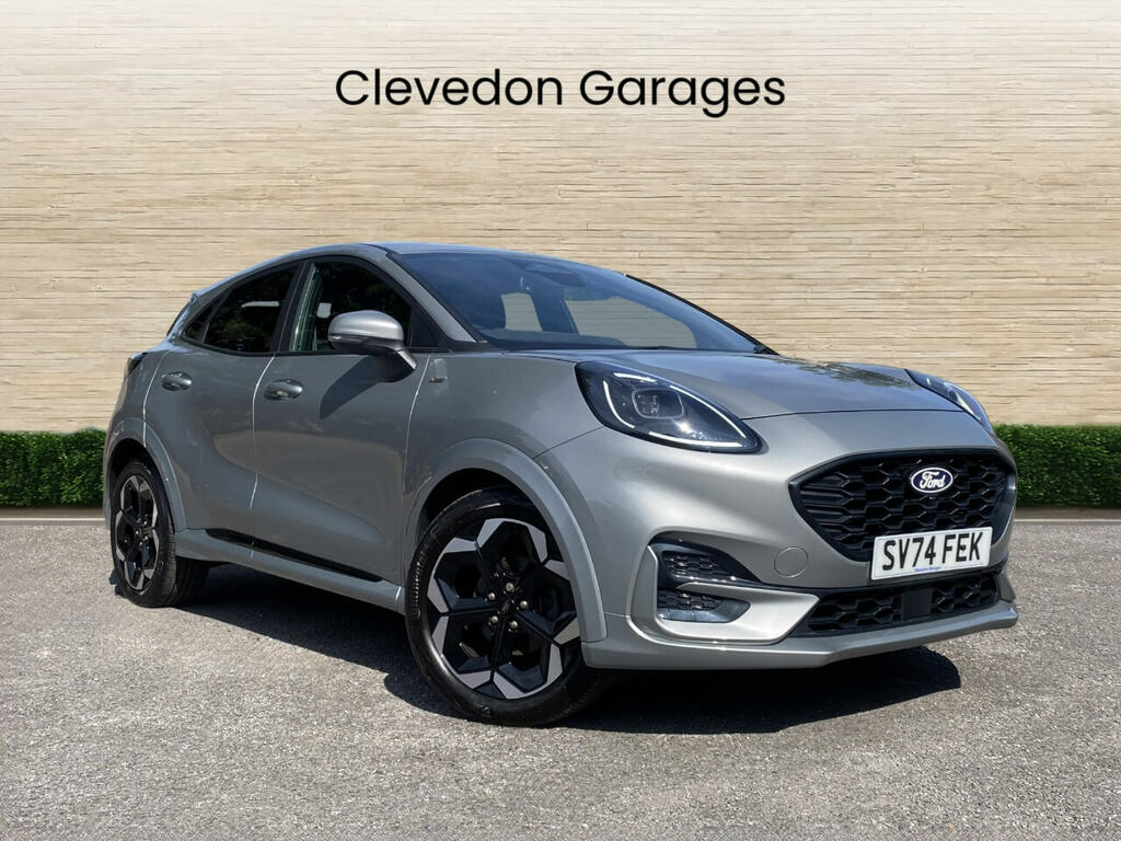 Ford Puma 1.0T Ecoboost Mhev St-line X Suv Hybrid SV74FEK Silver