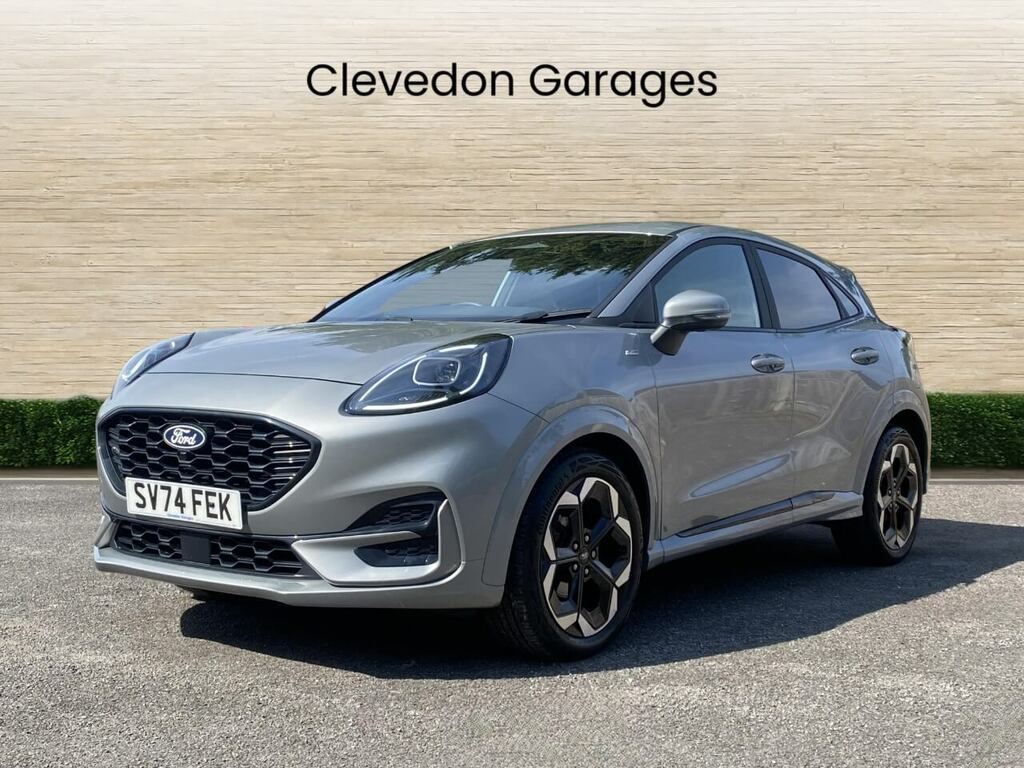 Ford Puma 1.0T Ecoboost Mhev St-line X Suv Hybrid SV74FEK Silver #3