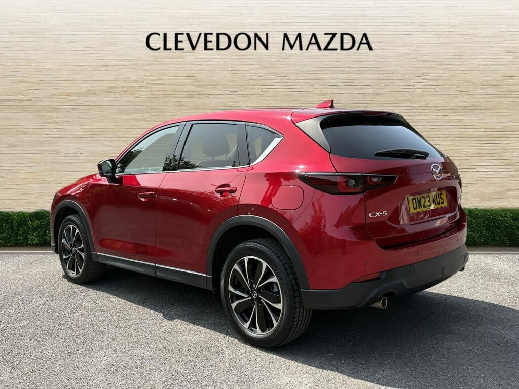 Mazda CX-5 2.0 E-skyactiv G Mhev Exclusive-line Suv Petro Red #5