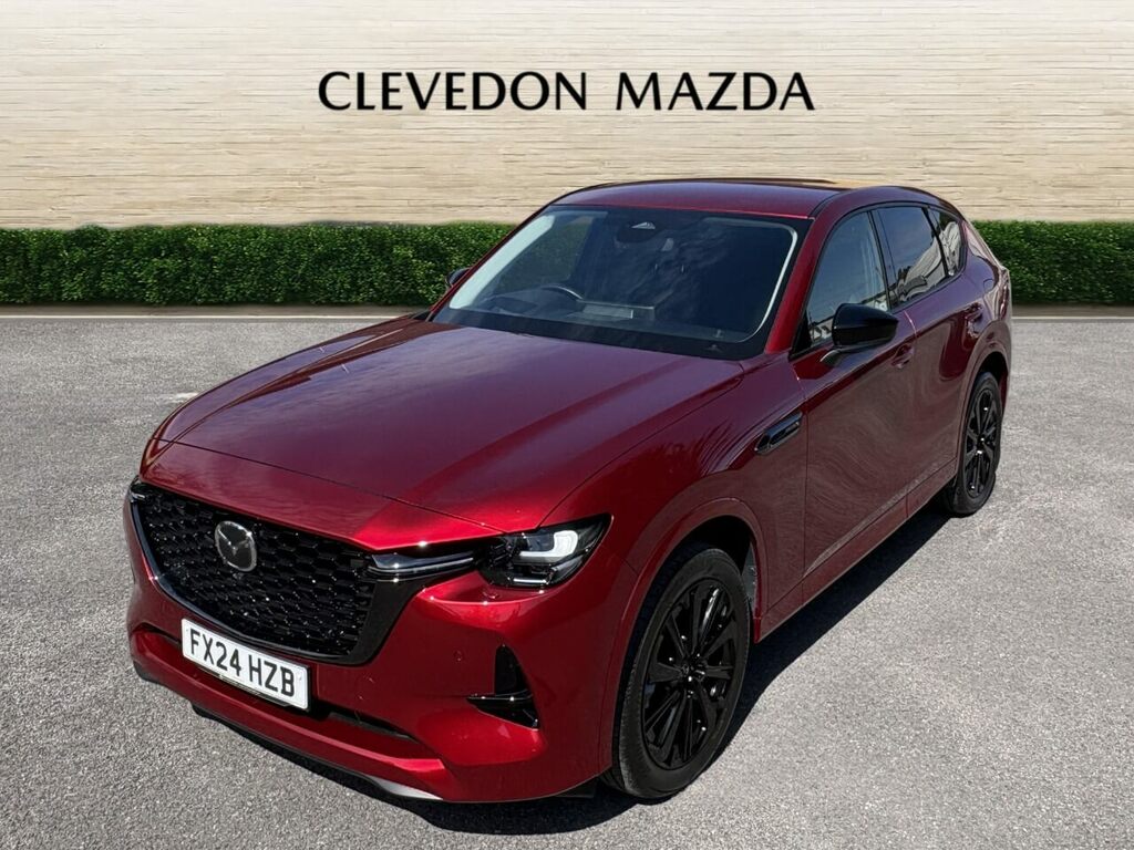 Mazda CX-60 3.3 E-skyactiv D Mhev Homura Suv Hybrid FX24HZB Red #6