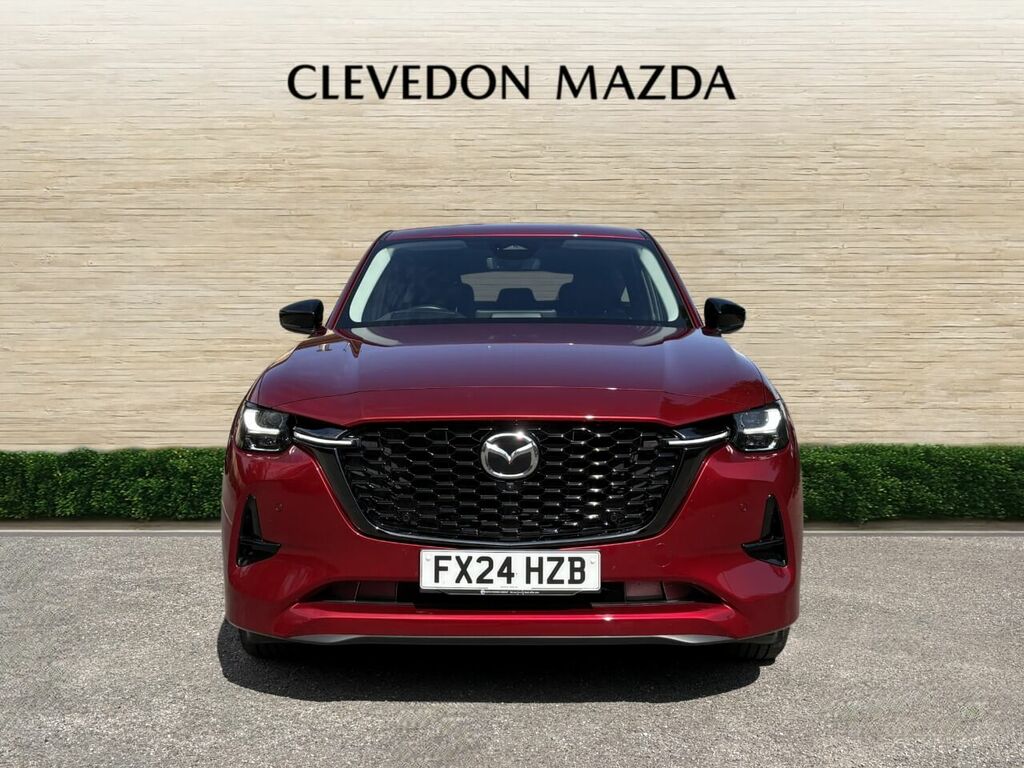 Mazda CX-60 3.3 E-skyactiv D Mhev Homura Suv Hybrid FX24HZB Red #4
