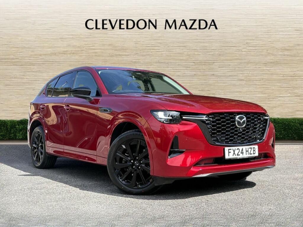 Mazda CX-60 3.3 E-skyactiv D Mhev Homura Suv Hybrid Red