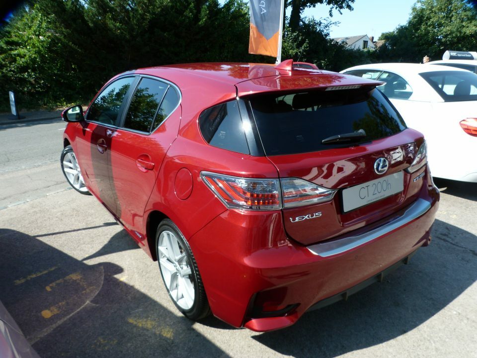 Lexus CT 1.8 200H Premier Red #3