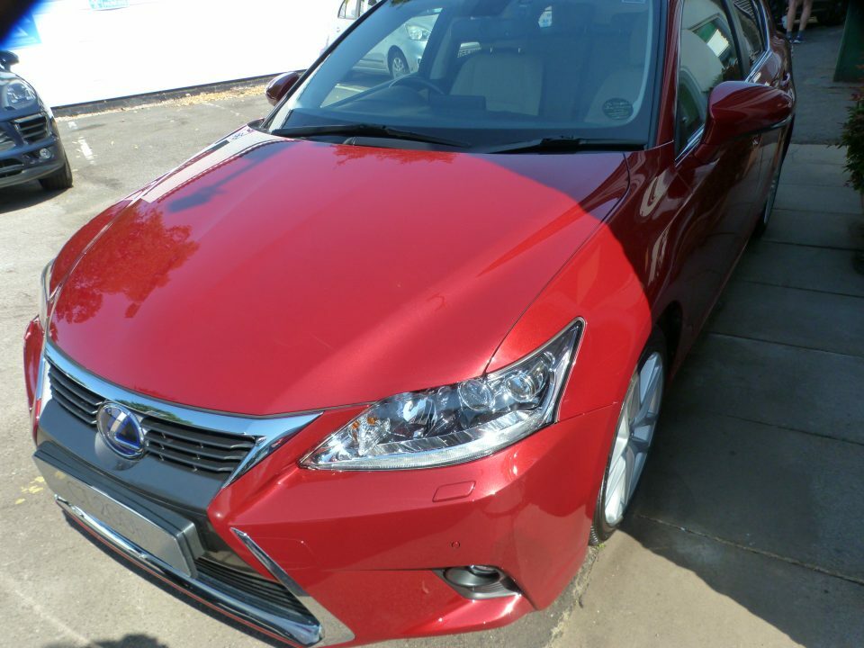 Lexus CT 1.8 200H Premier Red #4