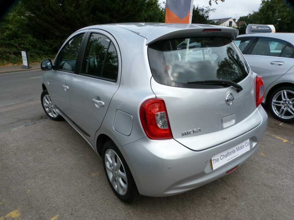 Nissan Micra 1.2 Acenta Silver #3