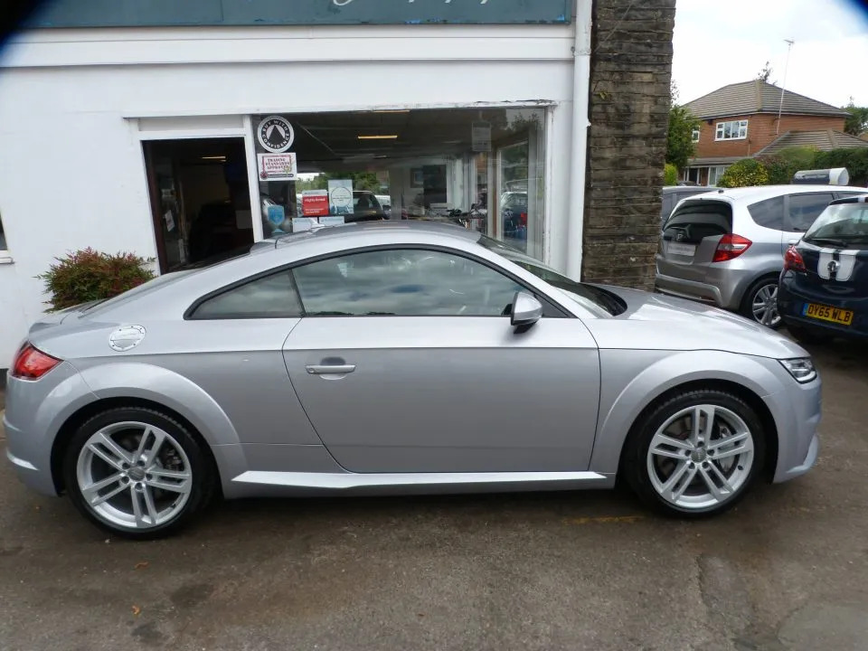 Audi TT 45 Tfsi Quattro Black Edition S Tronic Tech Blue #7