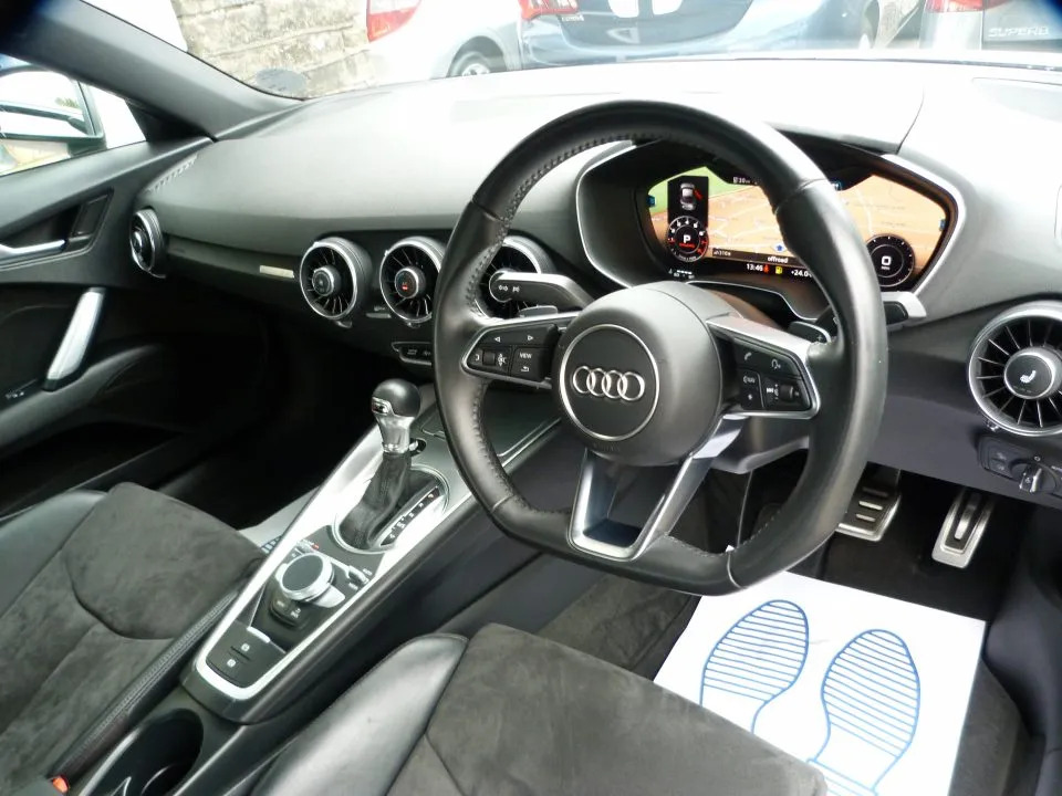 Audi TT 45 Tfsi Quattro Black Edition S Tronic Tech Blue #21