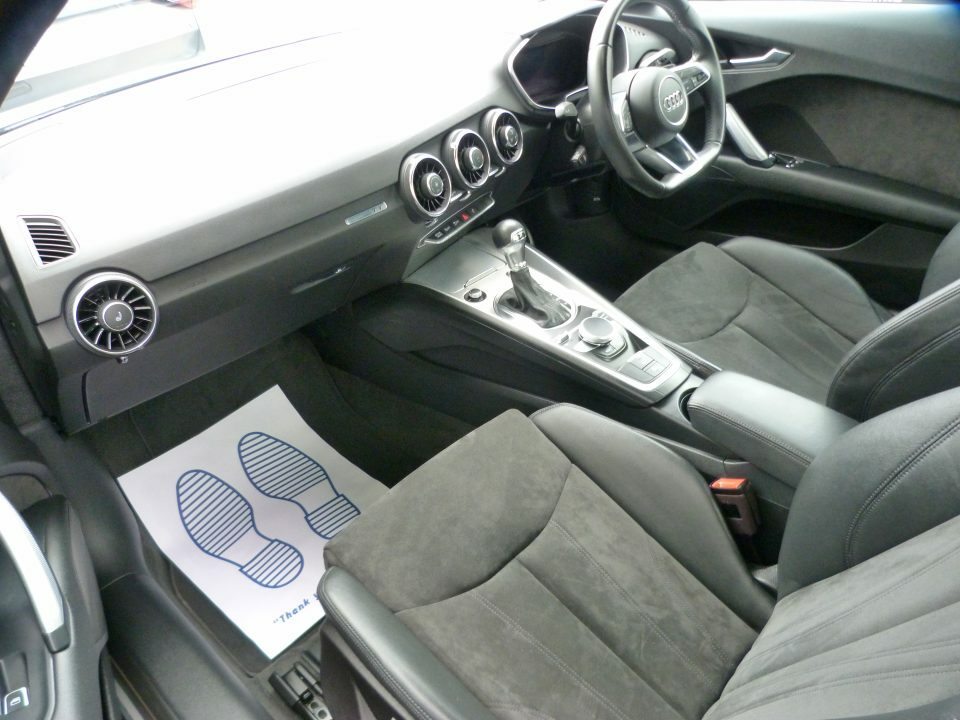 Audi TT 45 Tfsi Quattro Black Edition S Tronic Tech Blue #13