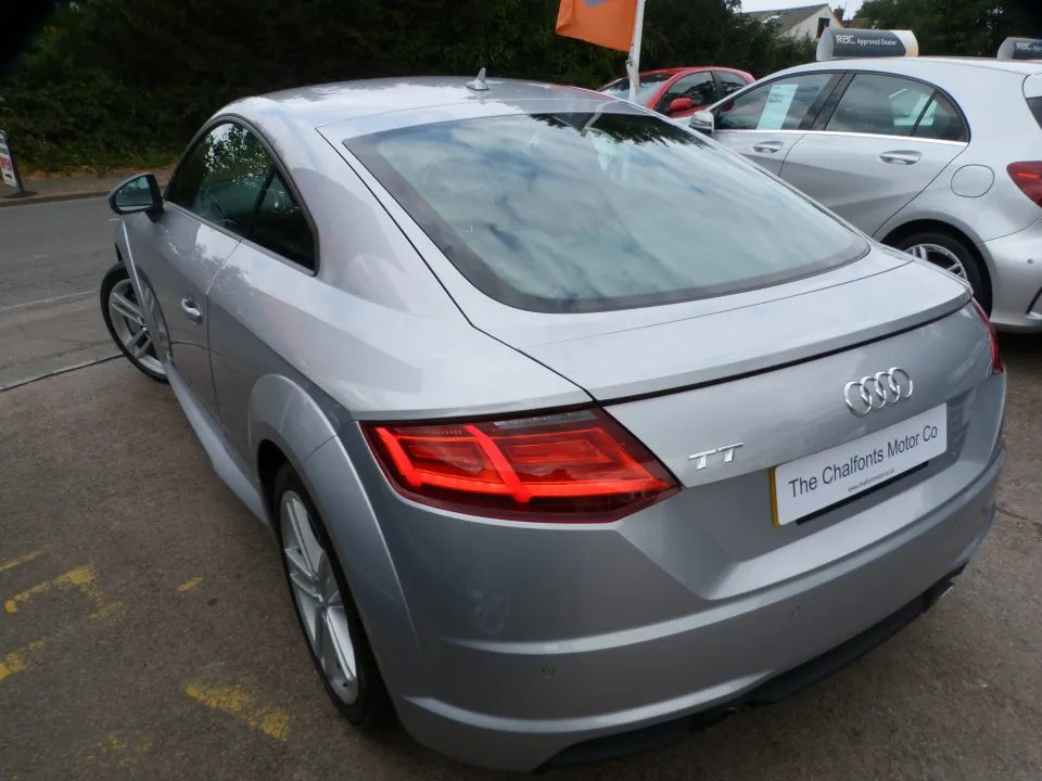 Audi TT 45 Tfsi Quattro Black Edition S Tronic Tech Blue #9