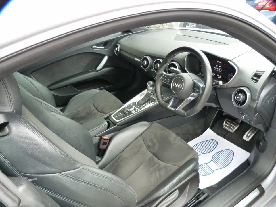 Audi TT 45 Tfsi Quattro Black Edition S Tronic Tech Blue #12