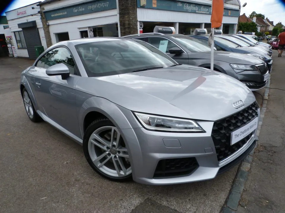 Audi TT 45 Tfsi Quattro Black Edition S Tronic Tech Blue #11