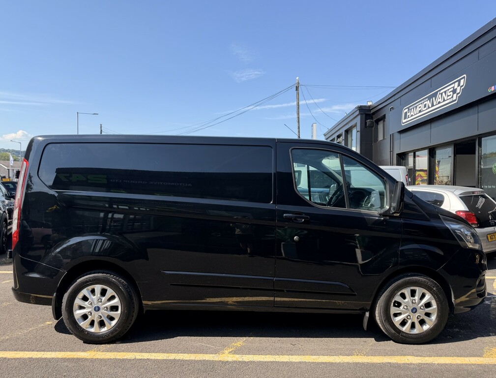 Ford Transit Custom 2.0 280 Ecoblue Limited YP18RWN Black #5