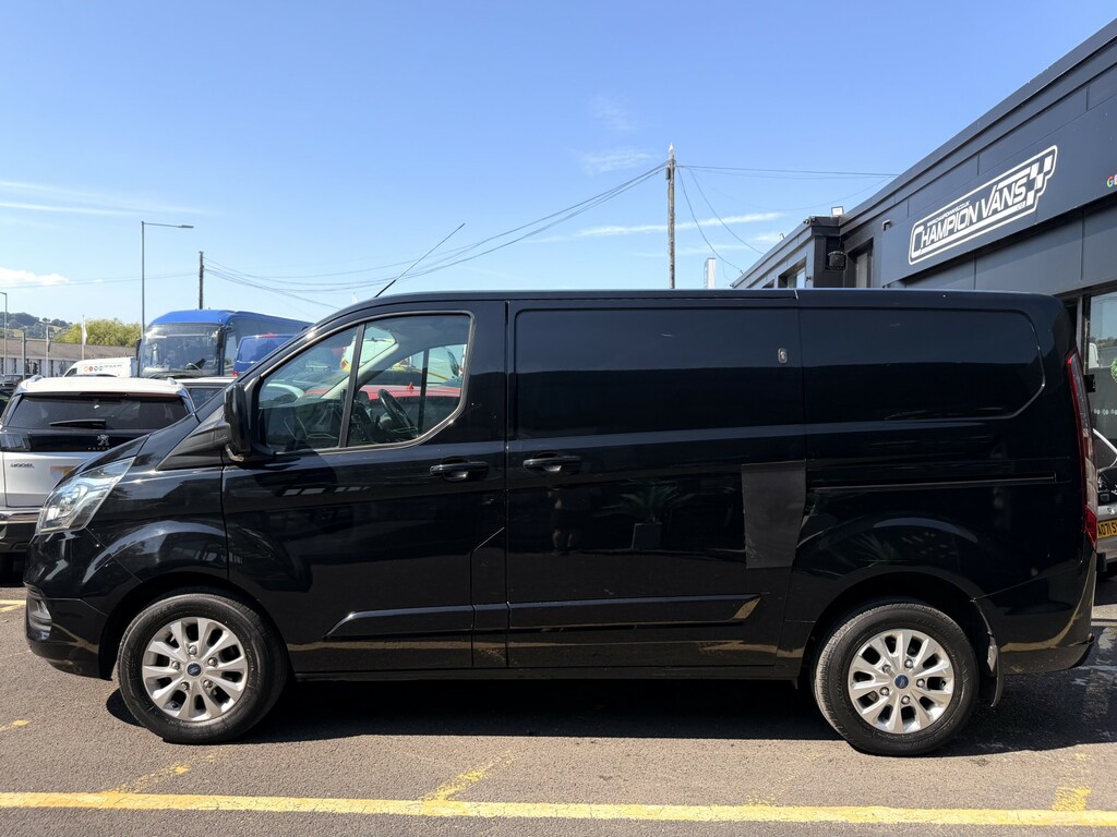 Ford Transit Custom 2.0 280 Ecoblue Limited YP18RWN Black #6