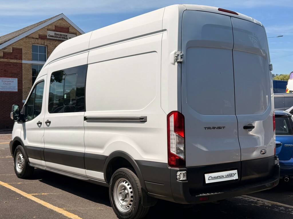 Ford Transit Custom 2.2 Tdci 350 Hdt VFZ3310 White #2
