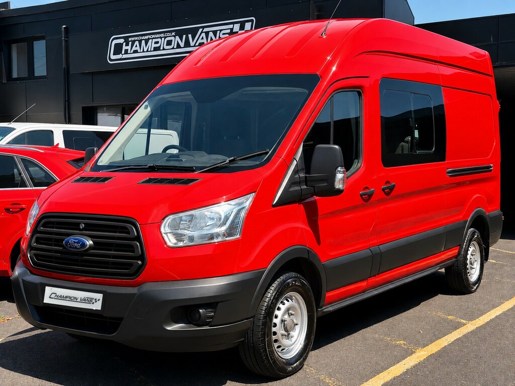 Ford Transit Custom 2.2 Tdci 350 VFZ3311 Red