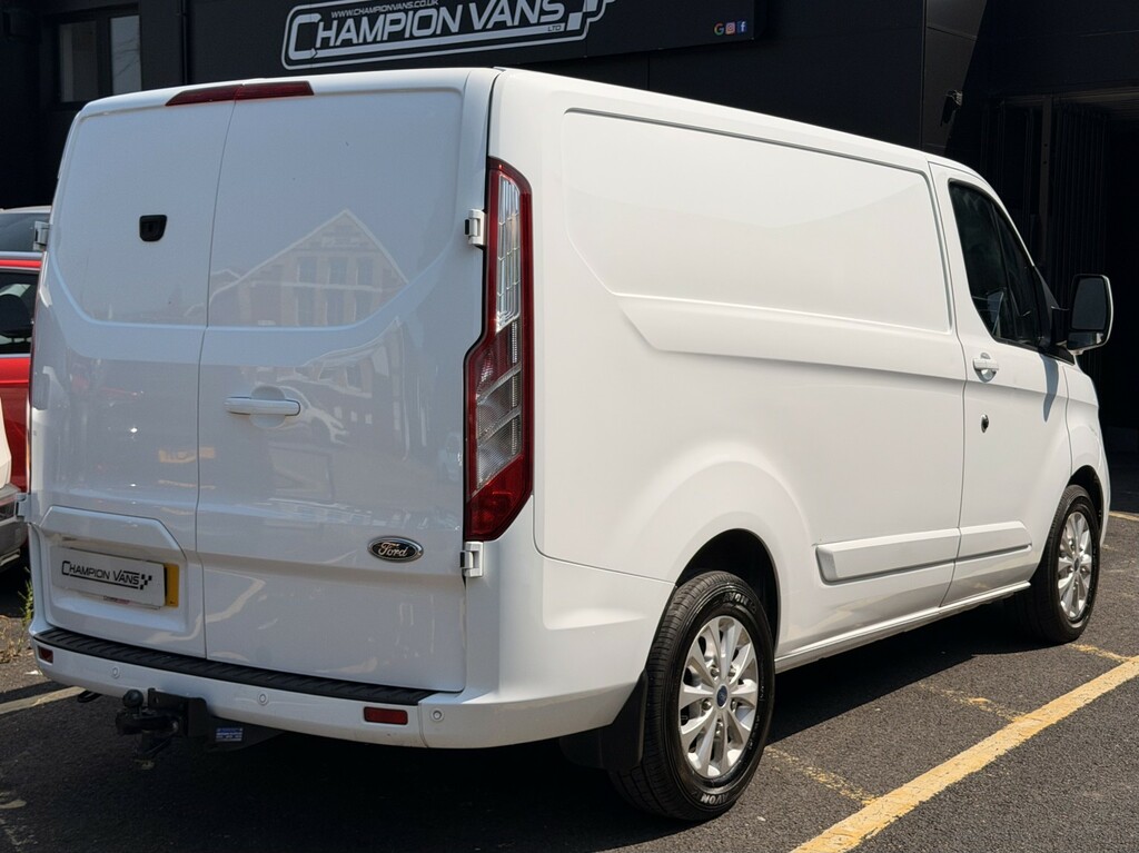 Ford Transit Custom 2.0 Transit Custom Limited Van 300 L1 2.0L Ecoblue LA23DTU White #2