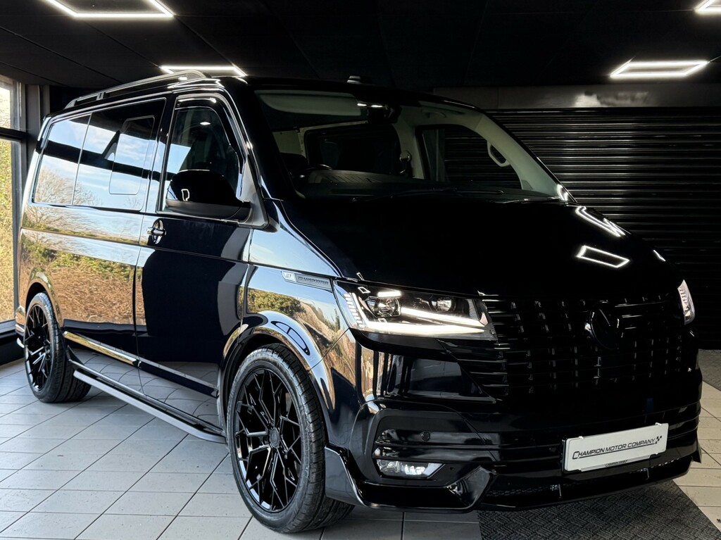 Volkswagen Transporter 2.0 Tdi T32 Highline Black #3