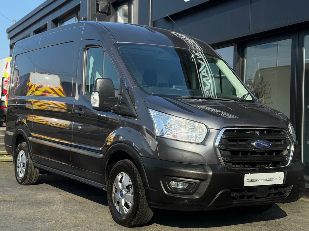 Ford Transit Custom 2.0 Transit Trend Van 350 L2 2.0L Ecoblue 130Ps Fw YR22BJO Grey #3