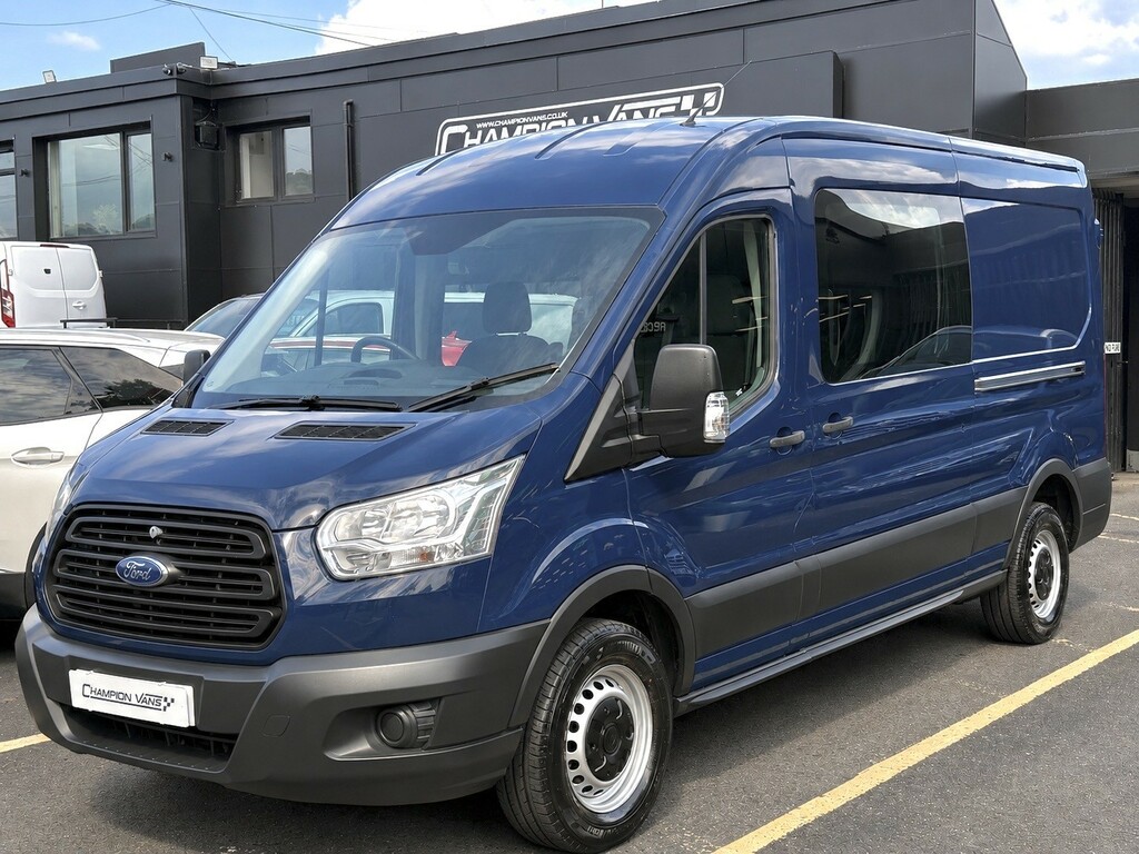 Ford Transit Custom 1.6 Tdci 220 Crew Van 6Dr L1 H1 Silver #2