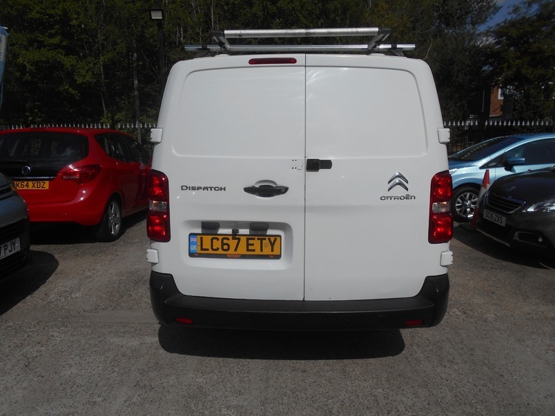 Citroen Dispatch 2017 XL 1400 Bluehdi White #4