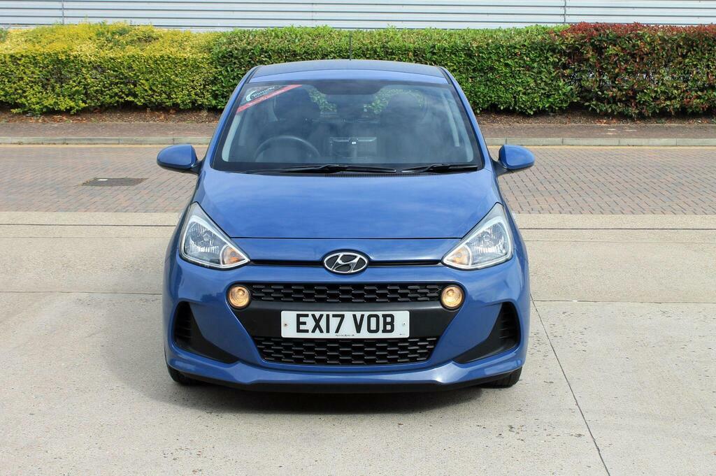 Hyundai I10 2017 Hyundai I10 1.2 Se Hatchback Manua Blue #4