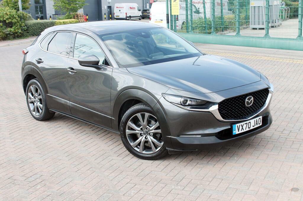 Mazda CX-3 2020 Mazda Cx-30 2.0 Skyactiv-x Mhev Gt Sport Suv Grey #4