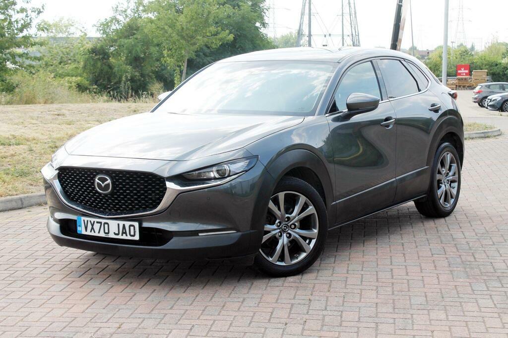 Mazda CX-3 2020 Mazda Cx-30 2.0 Skyactiv-x Mhev Gt Sport Suv Grey