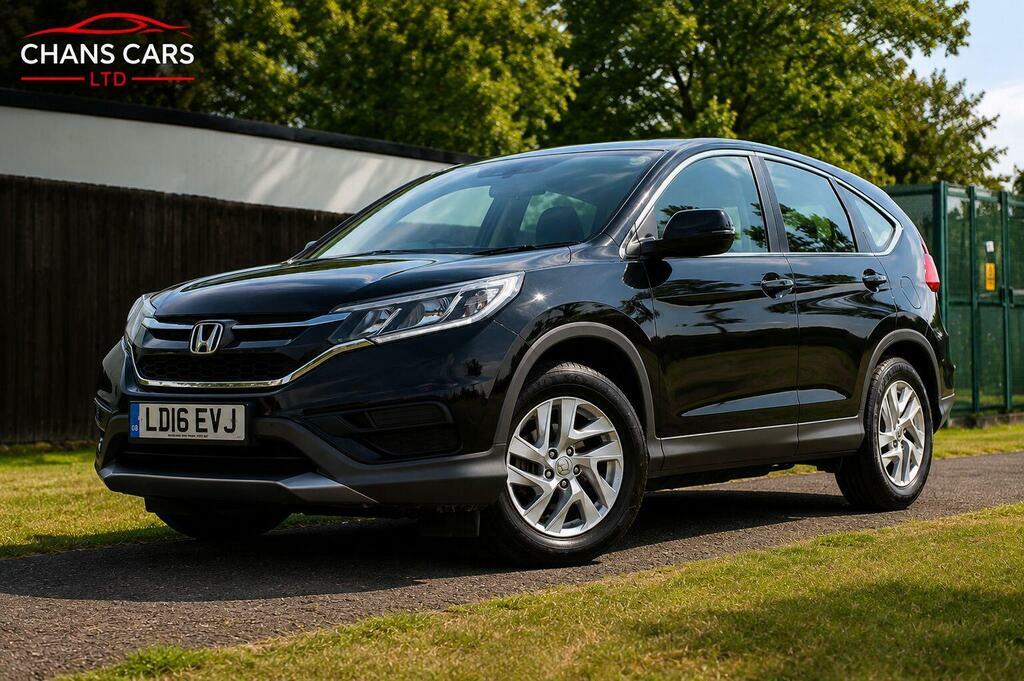Honda Cr-V 2016 Honda Cr-v 2.0 I-vtec S Euro 6 Ss Black #3